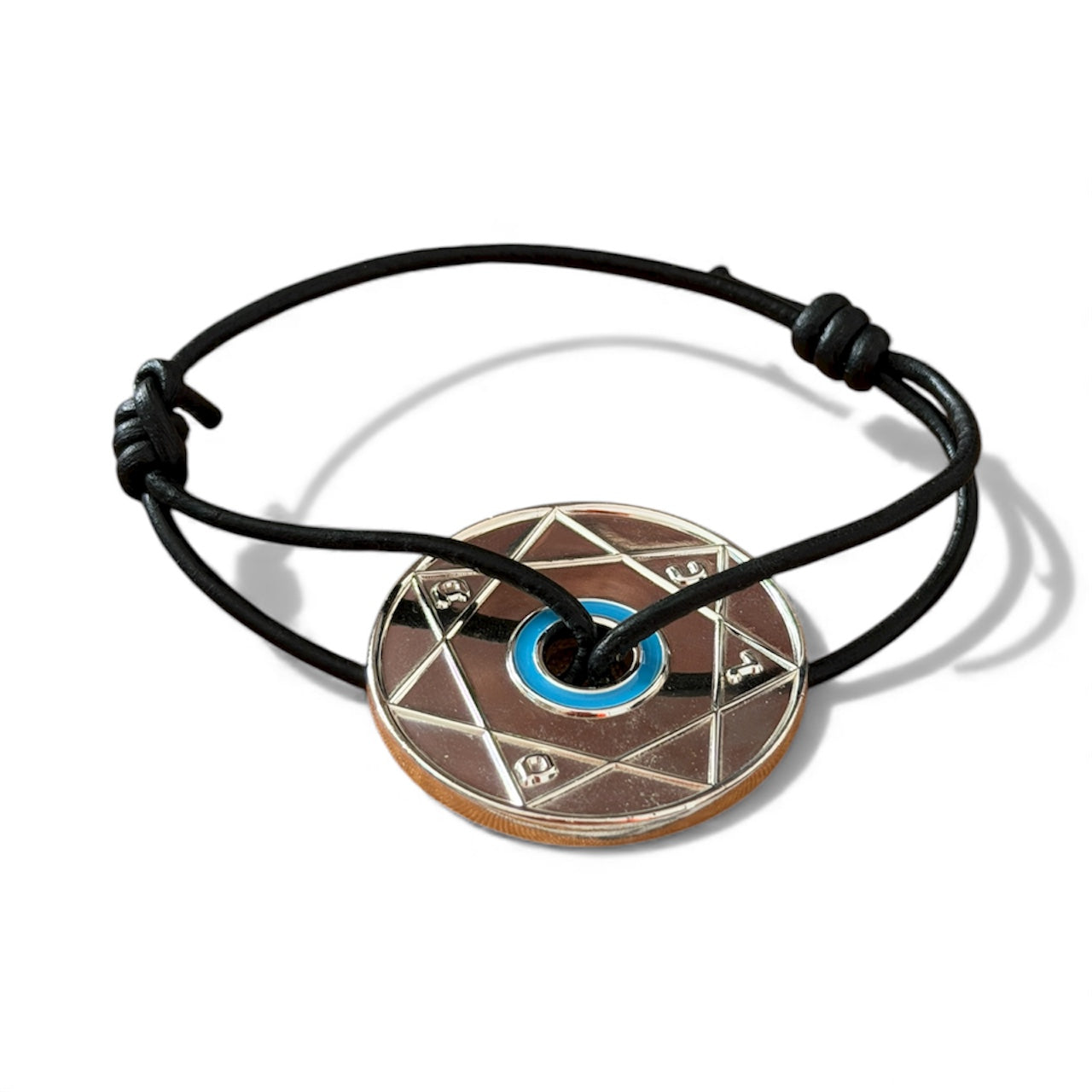 Bracelet Pentacle Kabbalistique TRINITY TSAMID Silver - Limited Edition