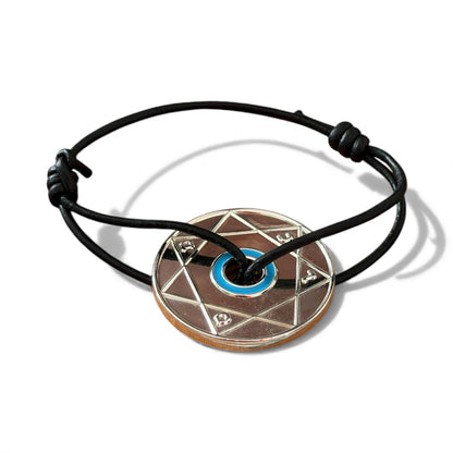 Bracelet Pentacle Kabbalistique TRINITY TSAMID Silver - Limited Edition