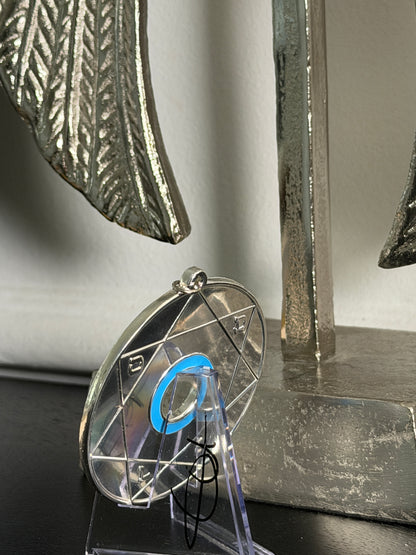 Chevalet Pentacle TRINITY Silver -  La Roue des 7 Sceaux - Édition signée de la main de LA CONNAISSANCE - Limited Edition