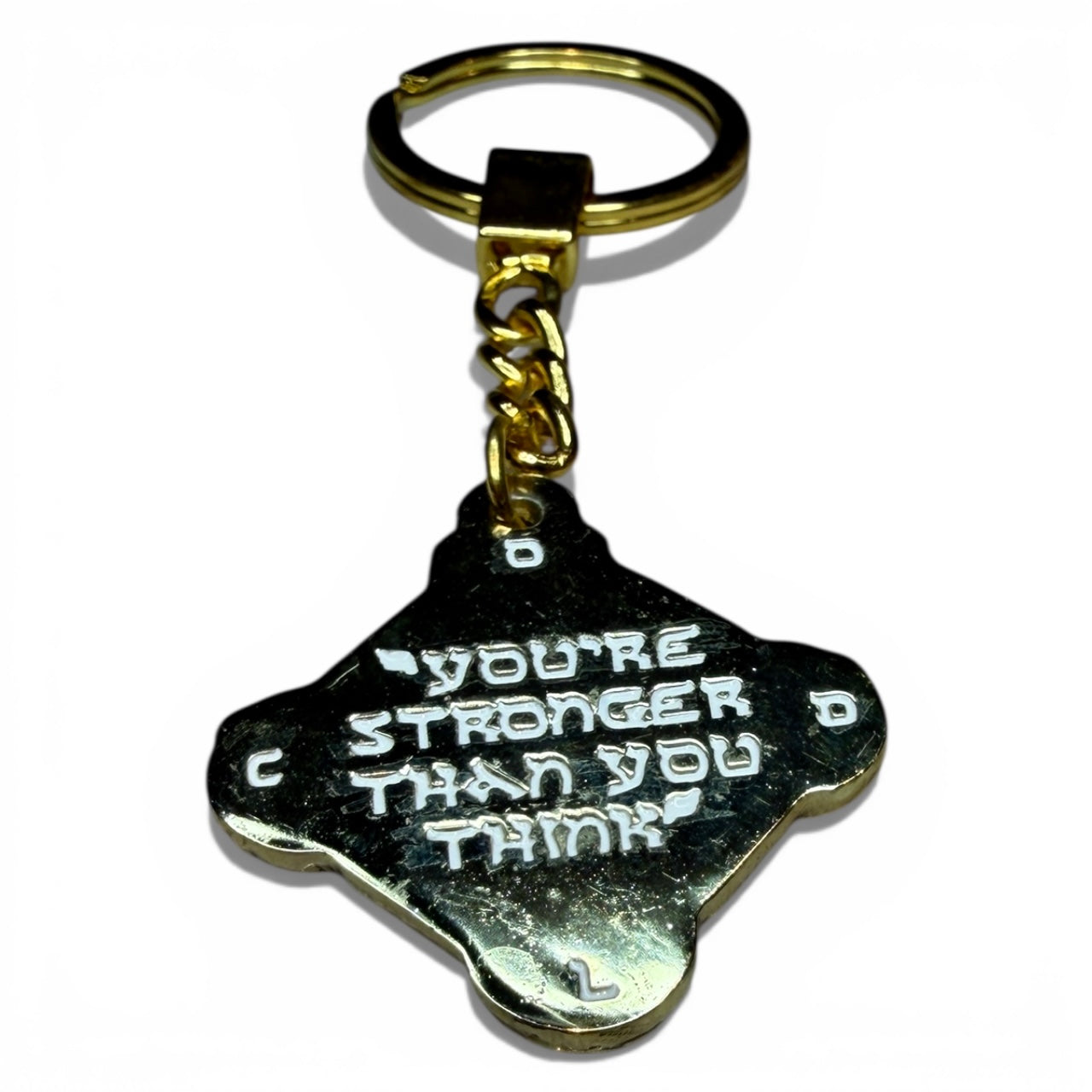 Porte-clé Talisman Kabbalistique KOUMAZ Black &amp; Gold - Limited Edition