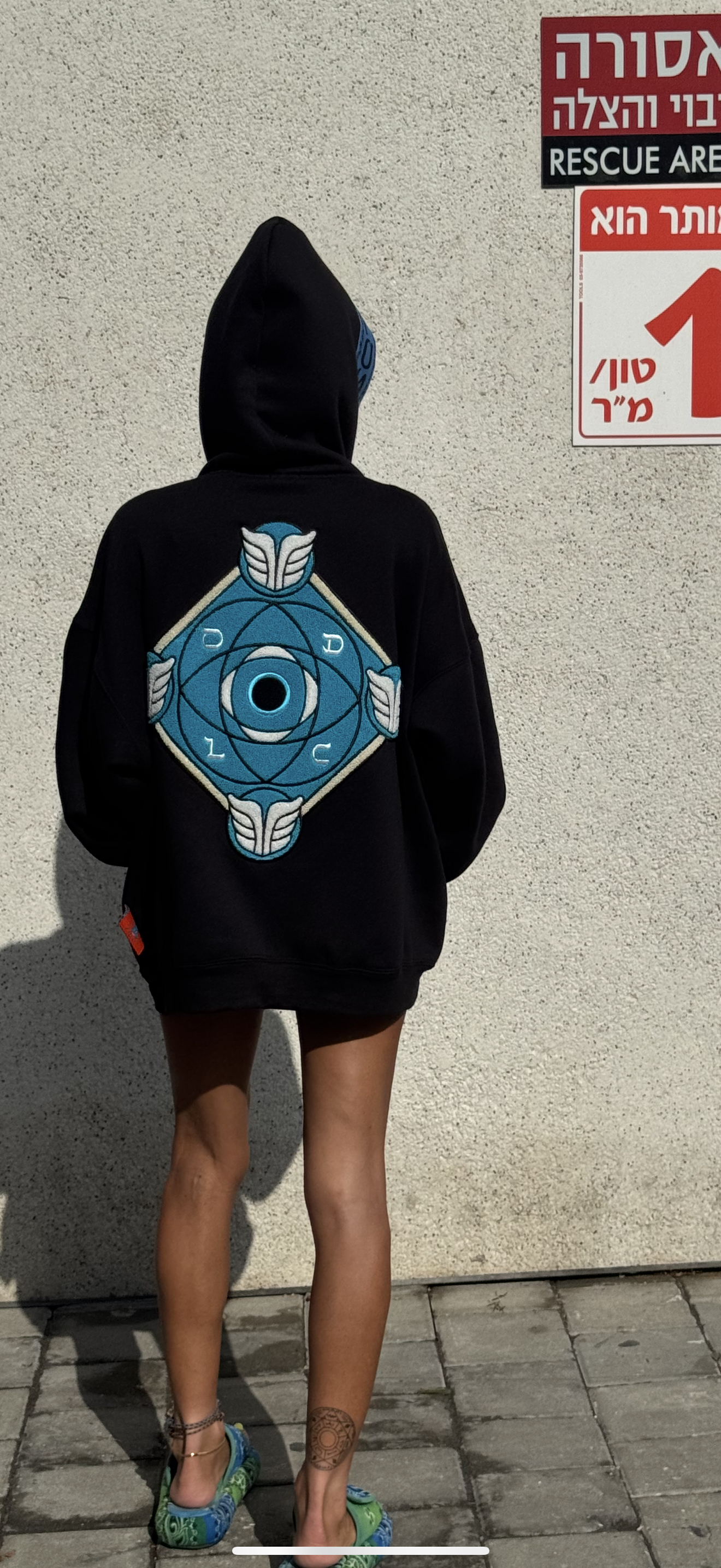 LE GOHEL Black &amp; Blue - Hoodie Limited Edition