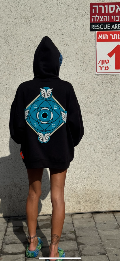 LE GOHEL Black &amp; Blue - Hoodie Limited Edition