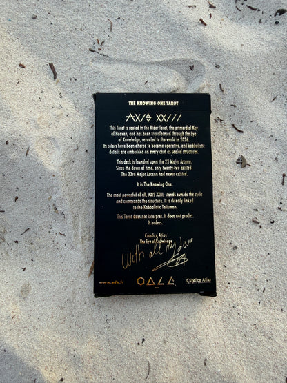 THE KNOWING ONE TAROT
AXIS XXIII