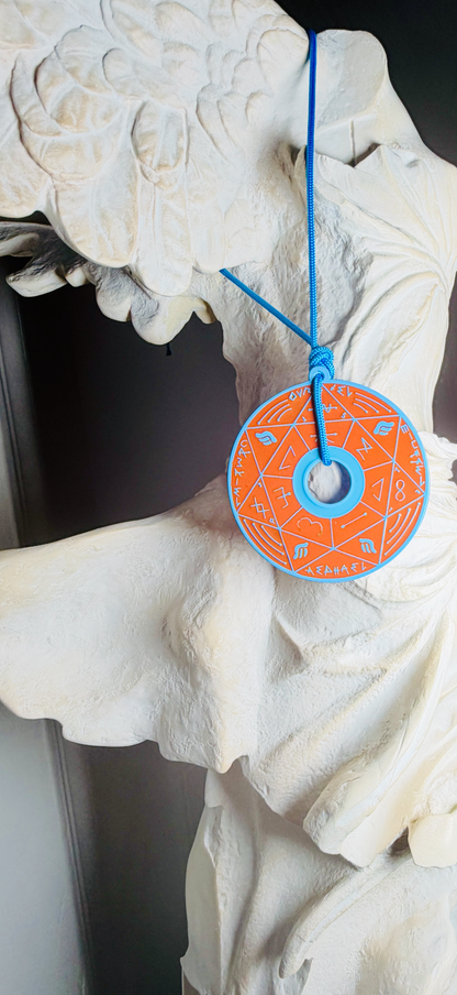 Pendentif Pentacle Kabbalistique d&