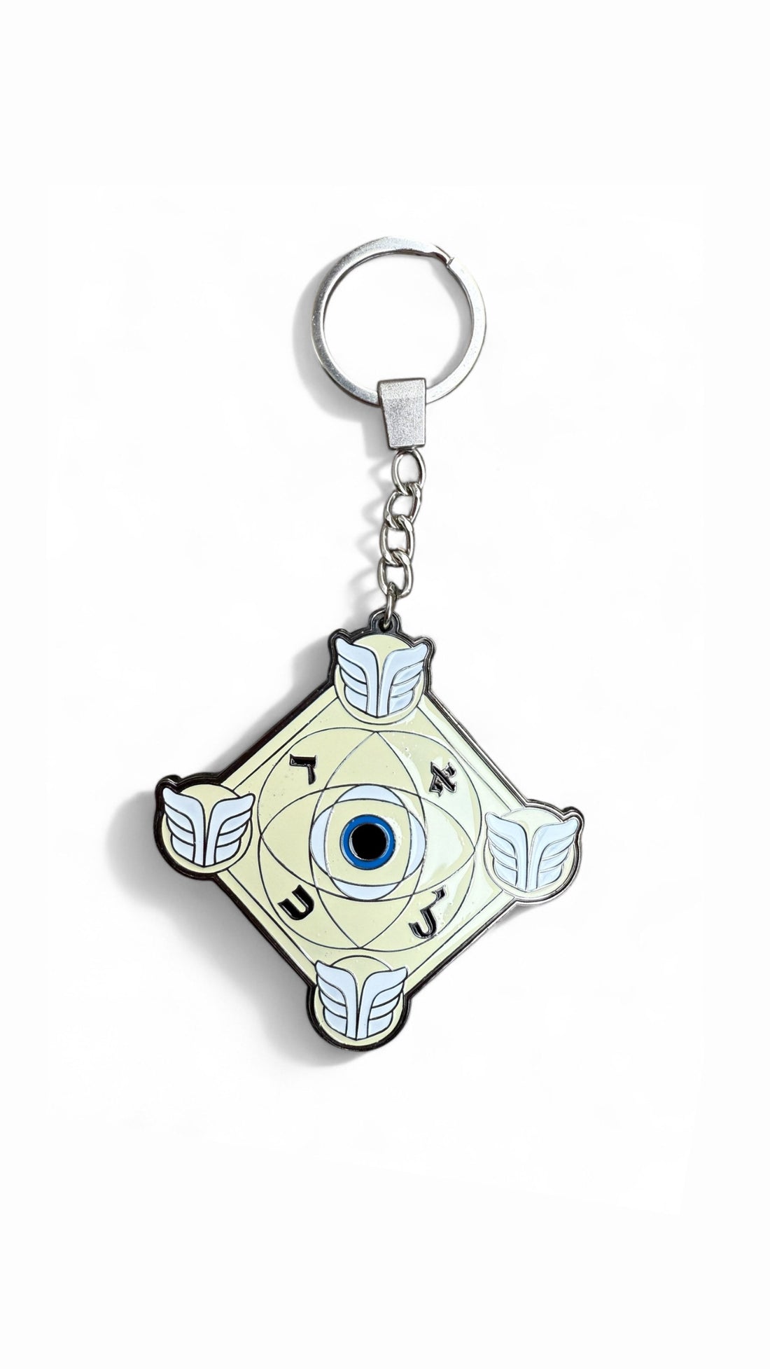 OFFWHITE ANGEL TALISMAN KEYCHAIN-LIMITED EDITION