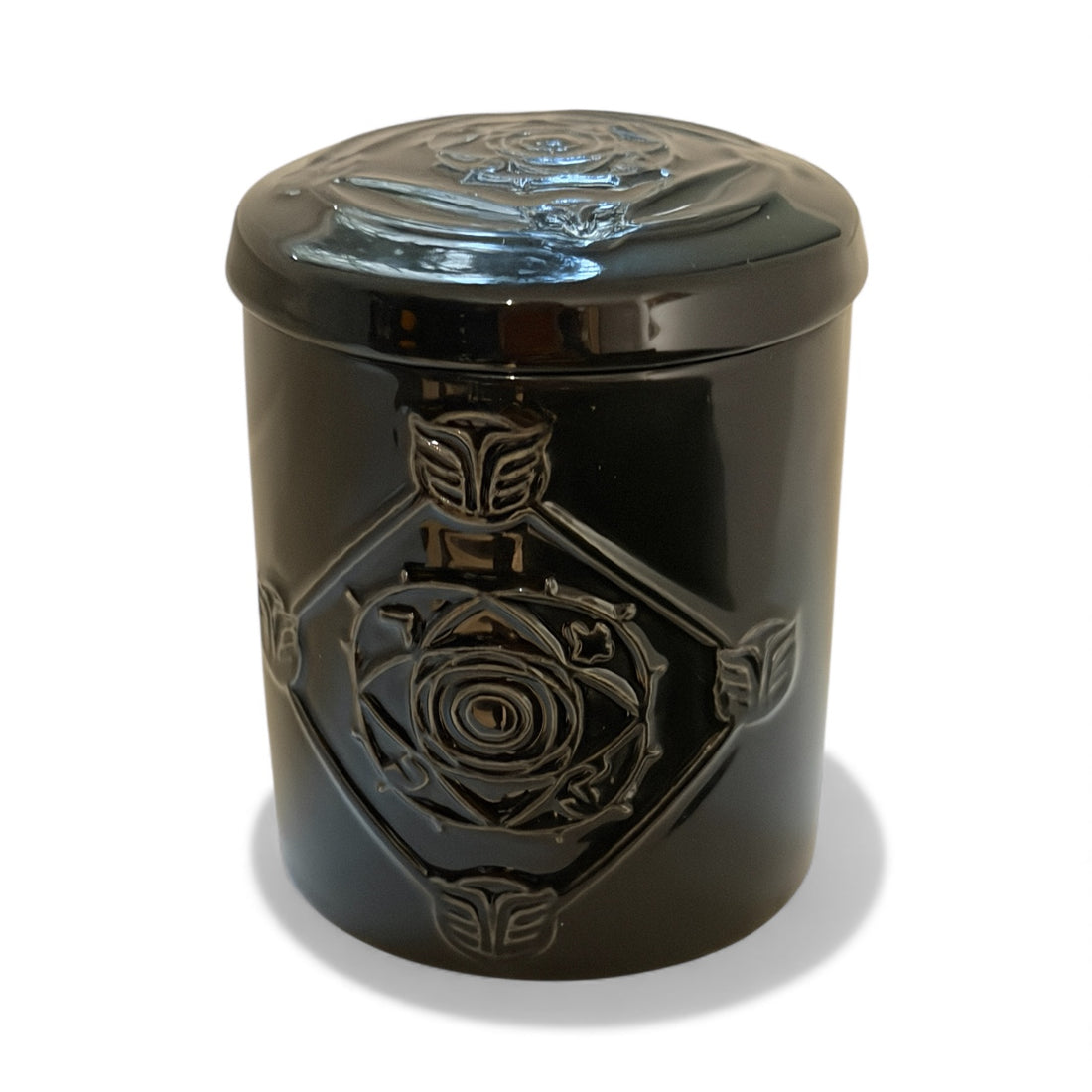 Bougie NERTAMID Noire parfumée Miel Cannelle