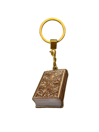 LE LIVRE DE LA CONNAISSANCE - ÉDITION OR - KEYCHAIN￼
