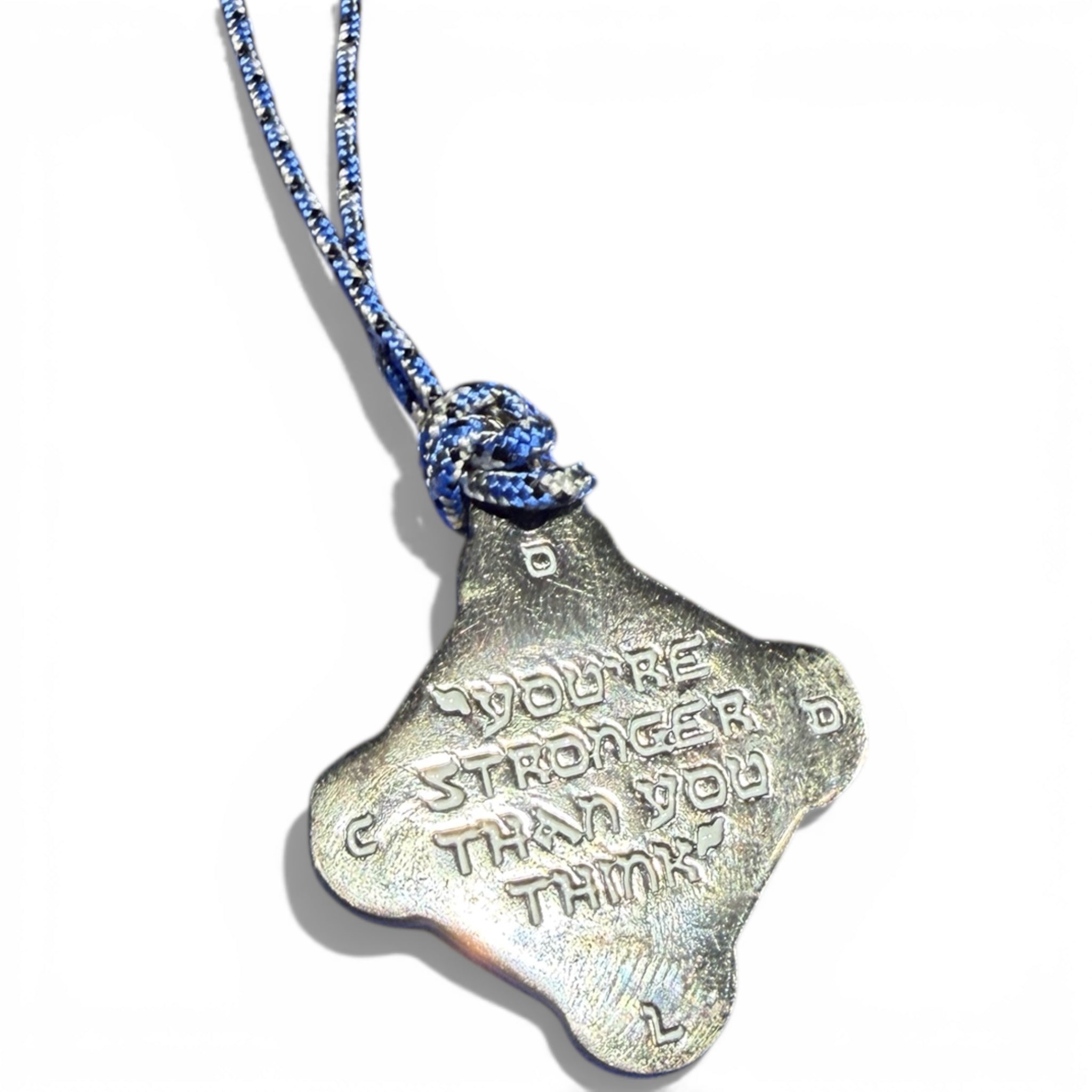 Pendentif Talisman Kabbalistique KOUMAZ Blue &amp; Black - Limited Edition