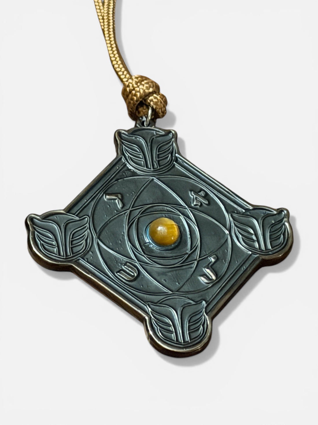 TIGRIS NIGRA — Sceau du Regard Souverain Œil de Tigre- Talisman Mystique Kabbalistique