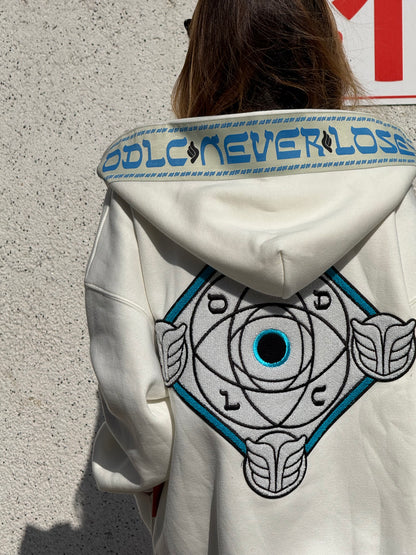 LE GOHEL Off-White &amp; Blue - Hoodie Limited Edition