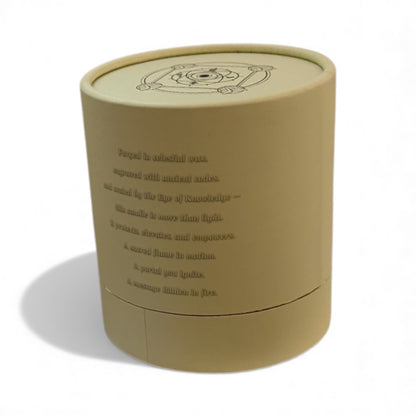 Bougie NERTAMID earth red parfumée Miel Cannelle