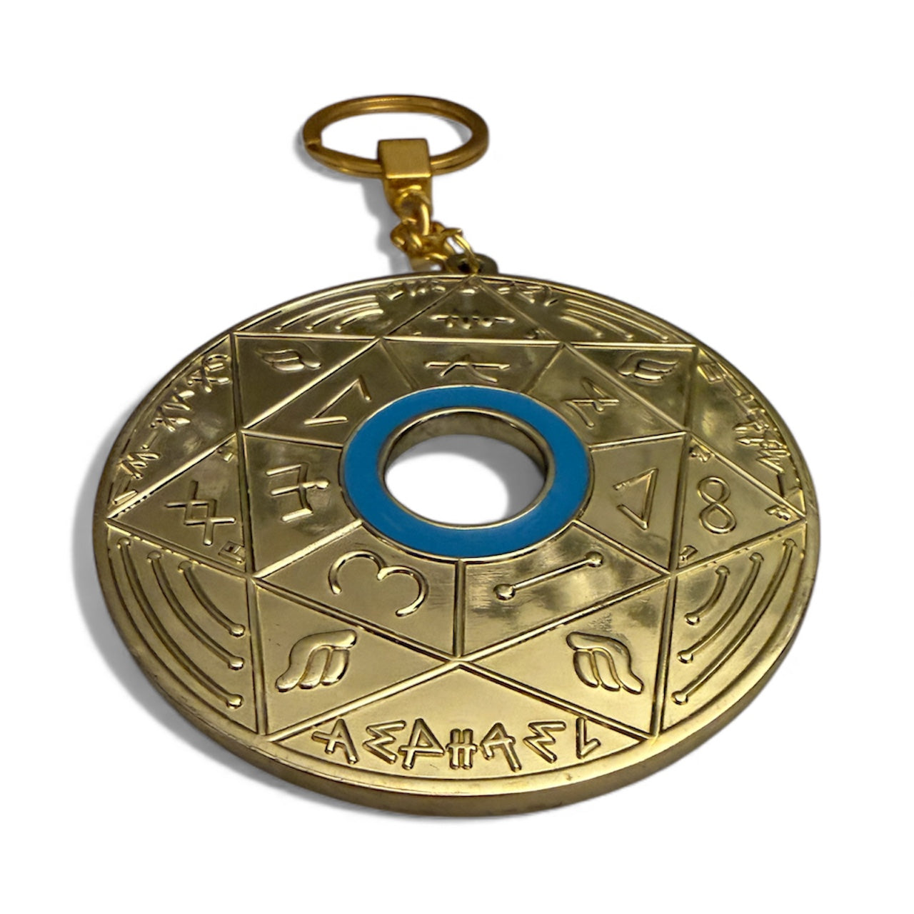 Porte-clé Pentacle Kabbalistique de Lumière et d&