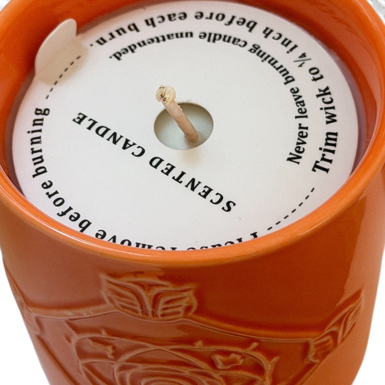 Bougie NERTAMID Orange parfumée Miel Cannelle