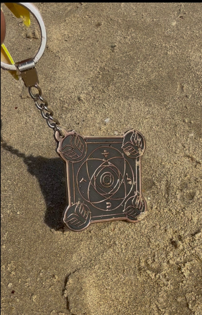 Porte-clé Talisman Kabbalistique AURION Nickel Copper Limited Edition