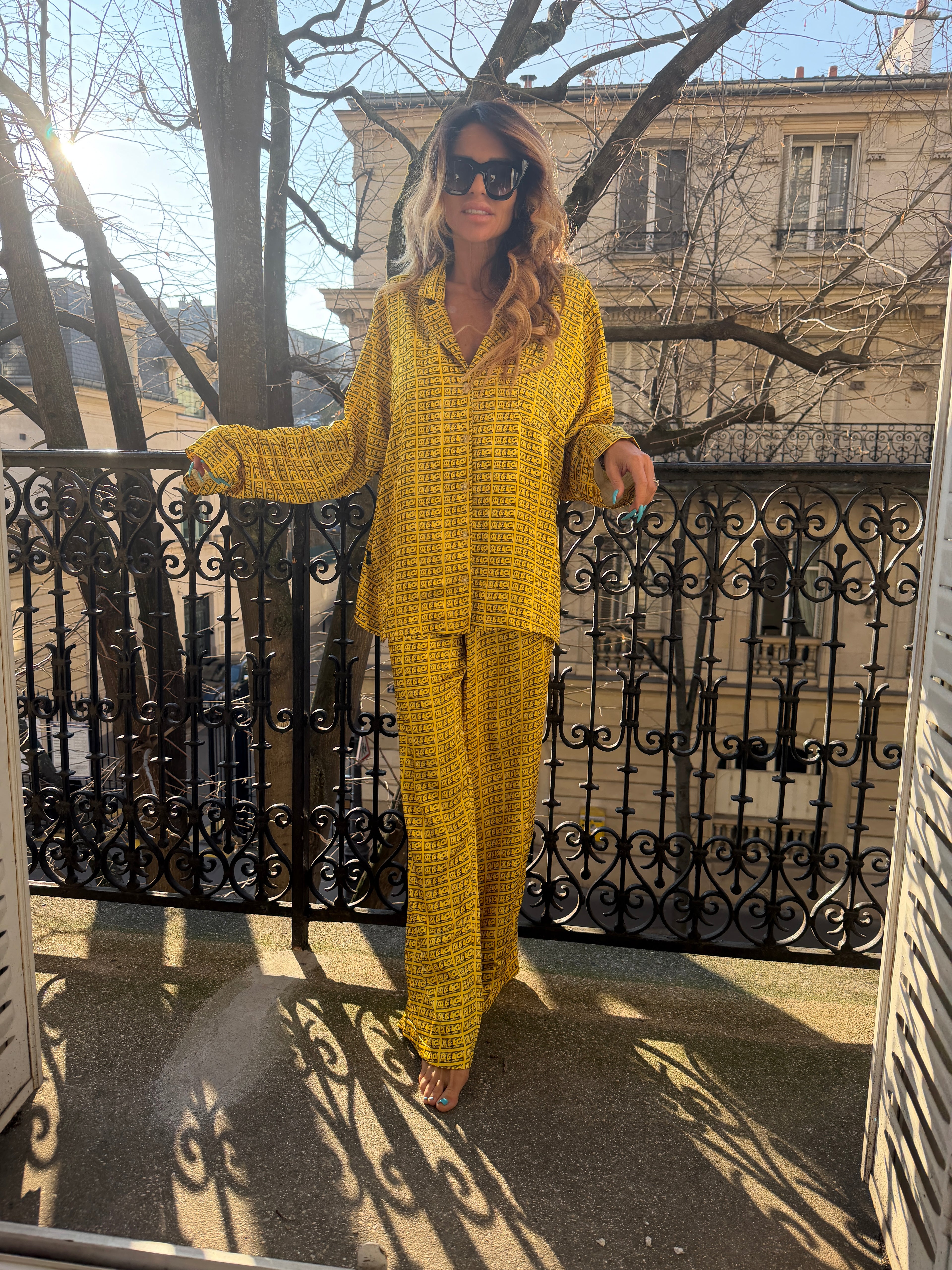 Ensemble CARRINGTON "Dynastie" Solar Gold