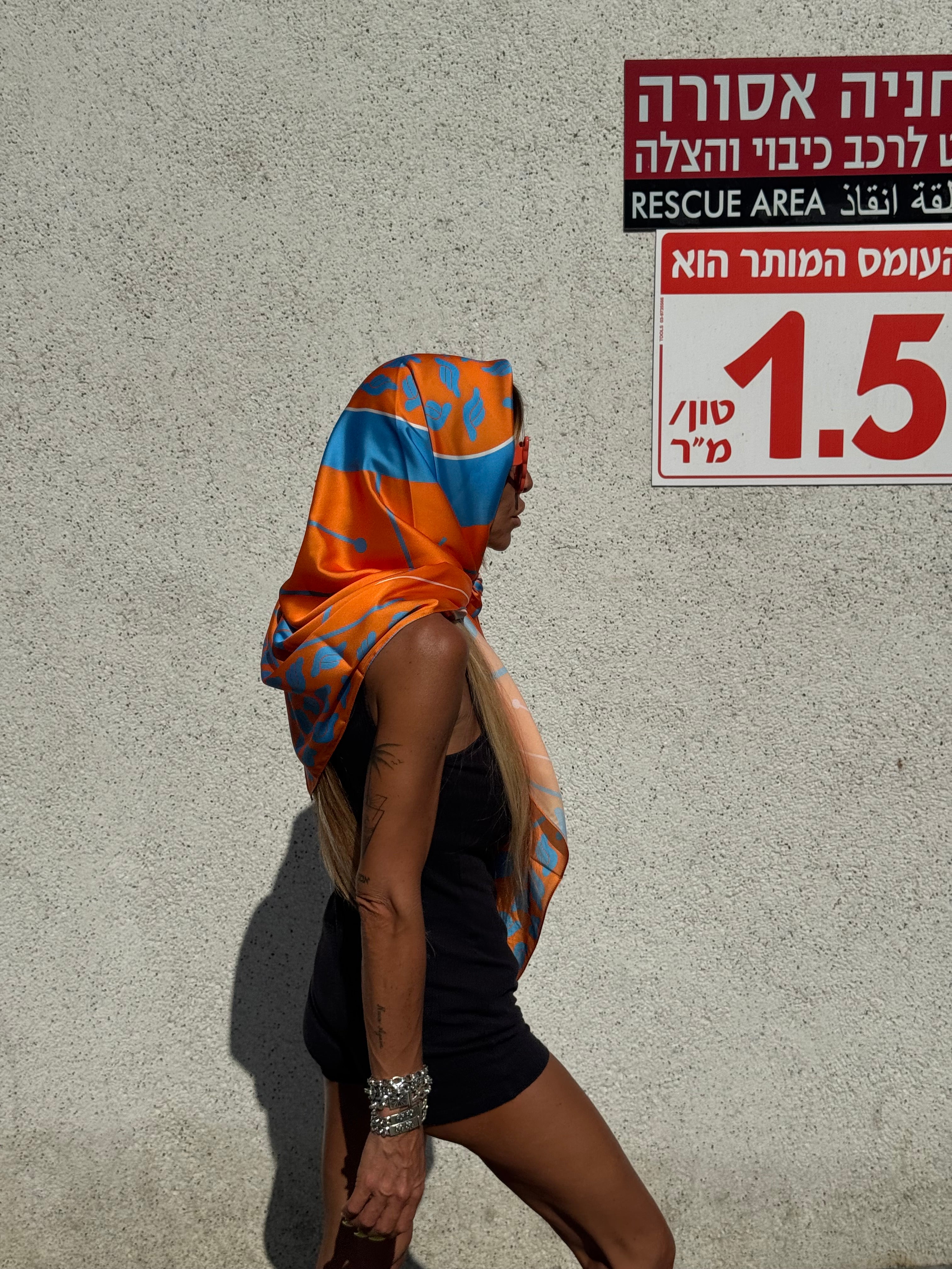 TRINITY Blue &amp; Orange - Mamy Dolly Prayer Schwal Limited Edition