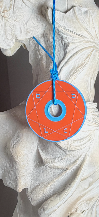 Pendentif Pentacle Kabbalistique d&