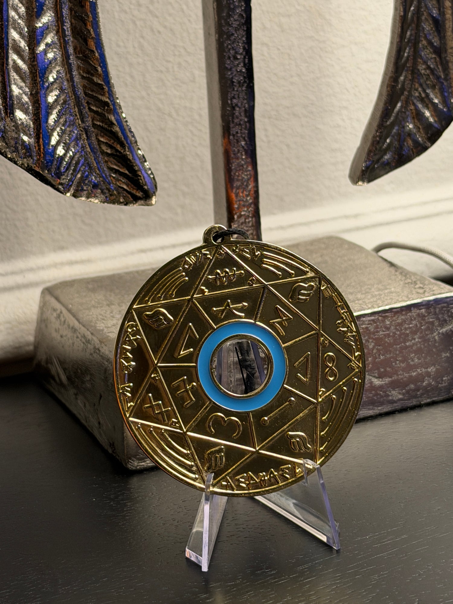 Chevalet Pentacle Kabbalistique de Lumière et d&