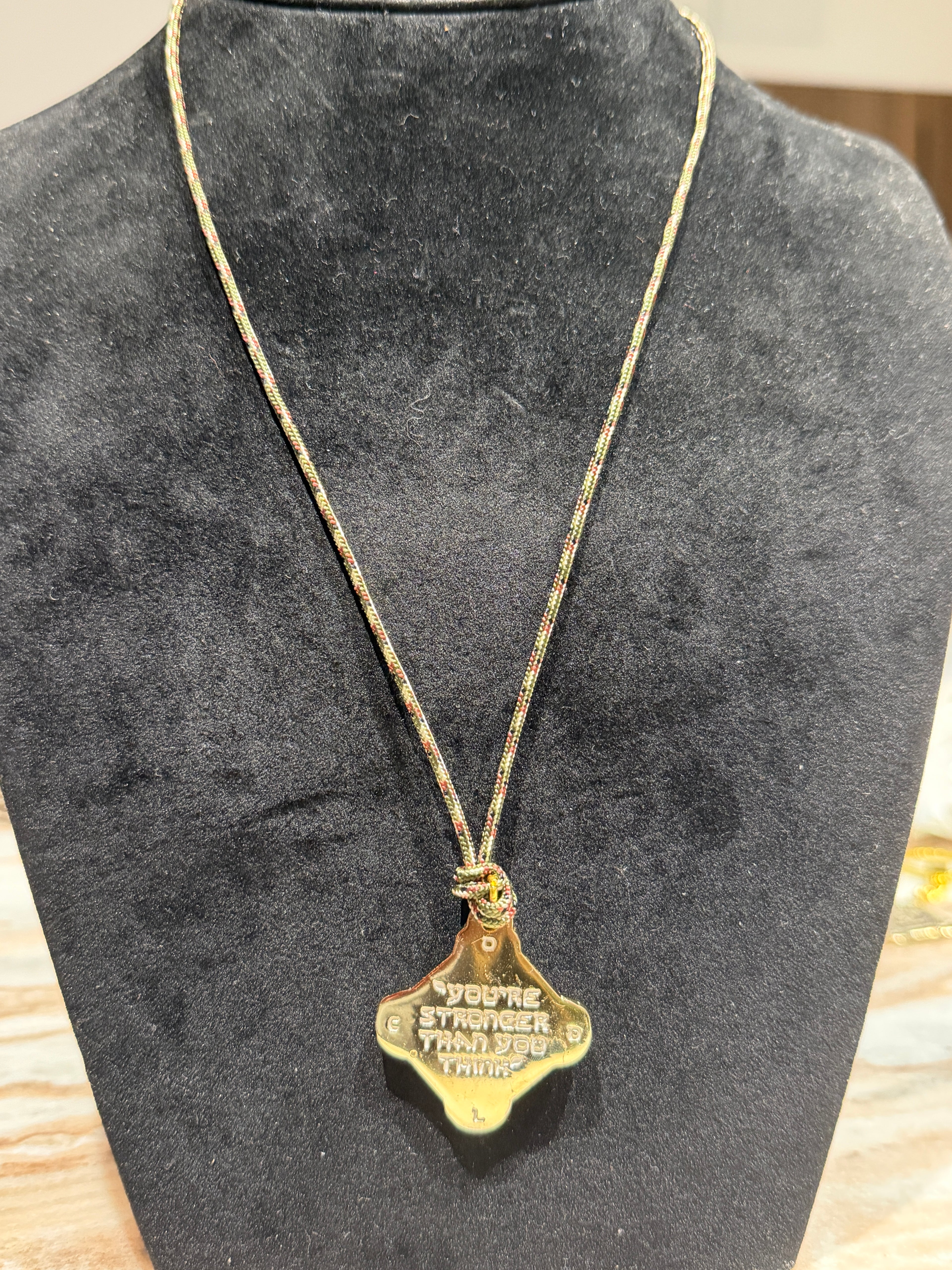 Pendentif Talisman Kabbalistique KOUMAZ Black &amp; Gold - Limited Edition