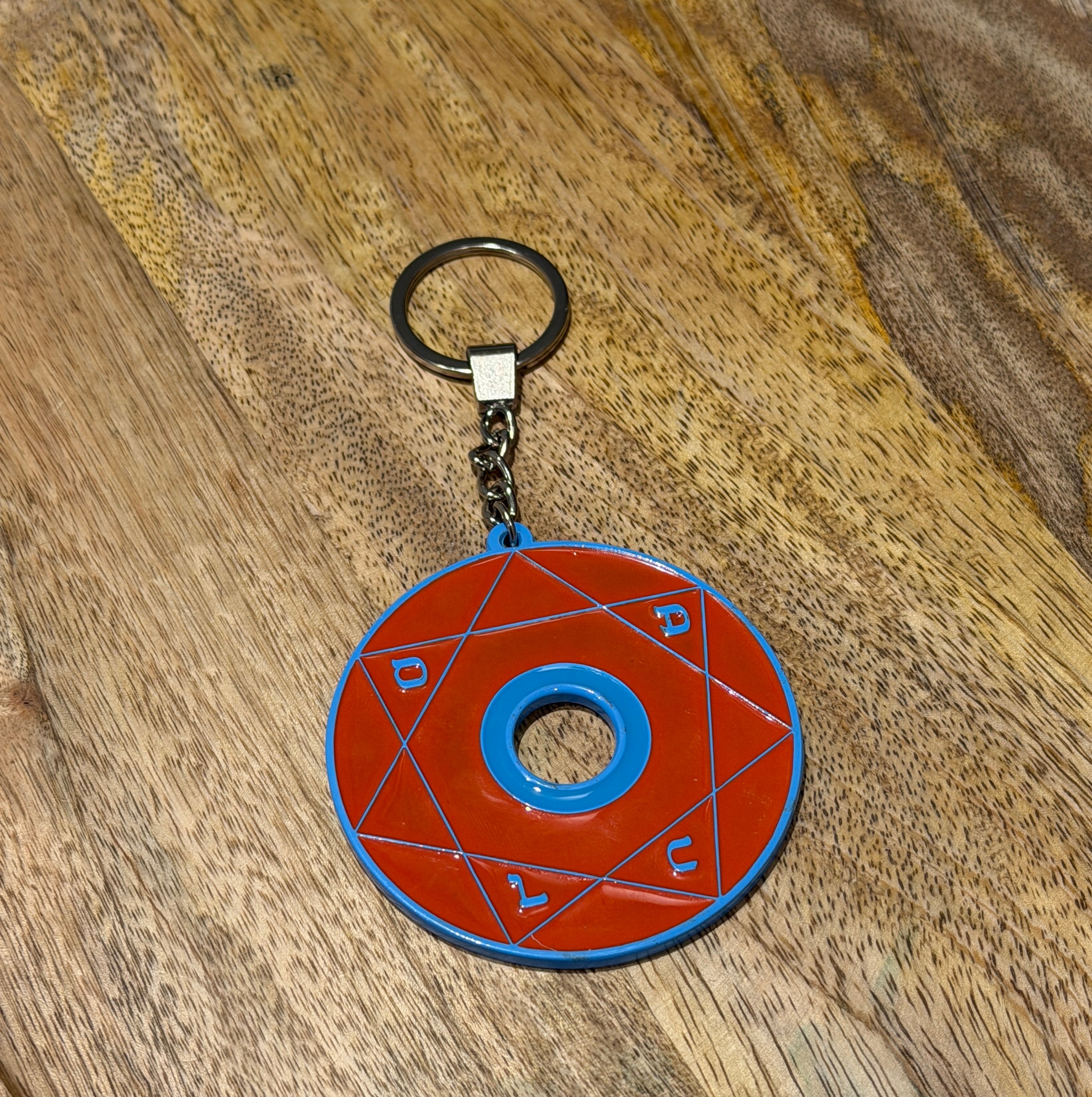 Porte-clé Pentacle Kabbalistique d&