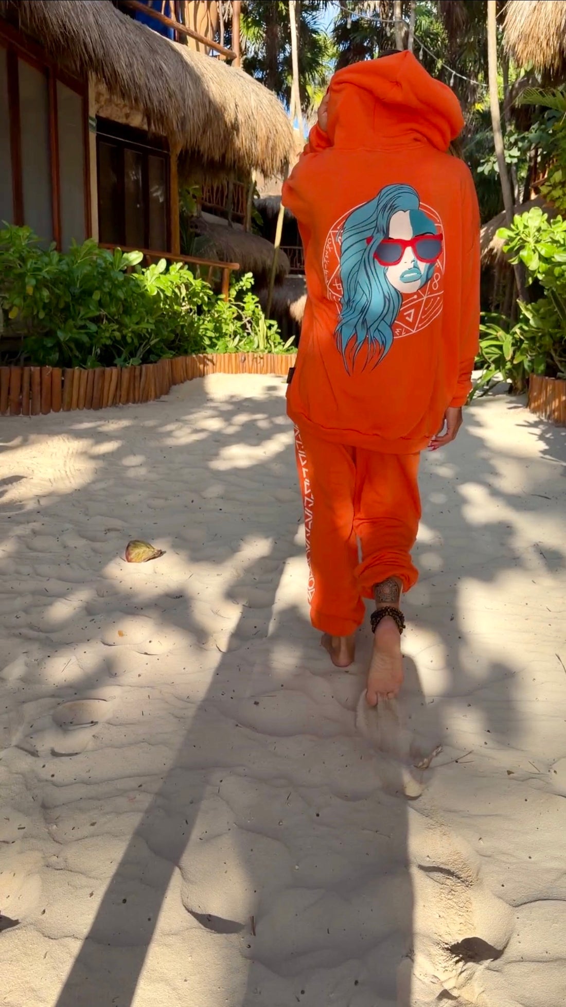 🔥 RAZIEL — ICON SET ORANGE INCANDESCENT ( Ensemble Raziel eye icon + ODLC Pant)