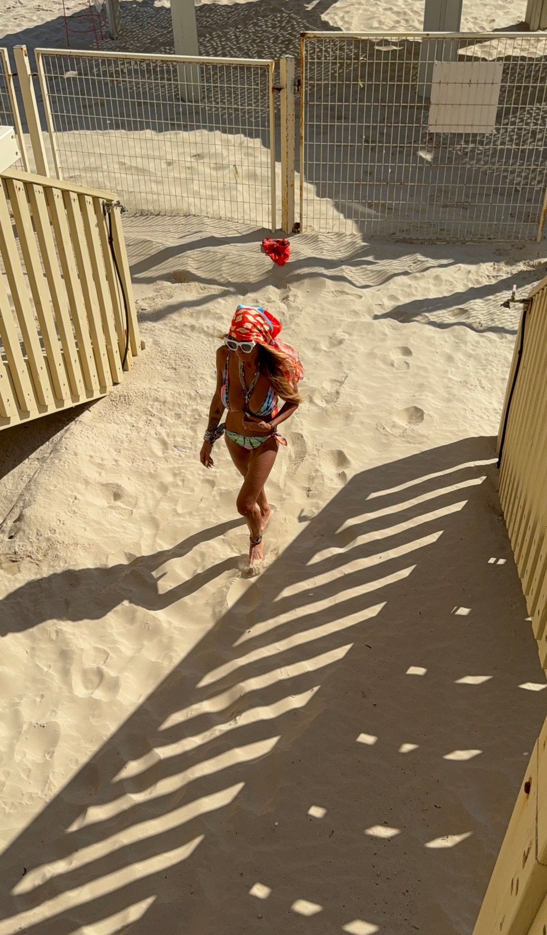 TRINITY orange &amp; Gold - Mamy Dolly Prayer Schwal Limited Edition