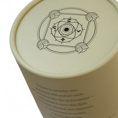 Bougie NERTAMID earth red parfumée Miel Cannelle