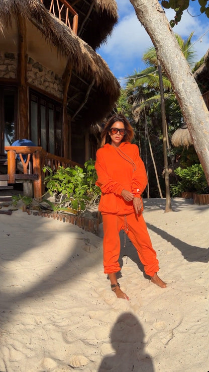 🔥 RAZIEL — ICON SET ORANGE INCANDESCENT ( Ensemble Raziel eye icon + ODLC Pant)