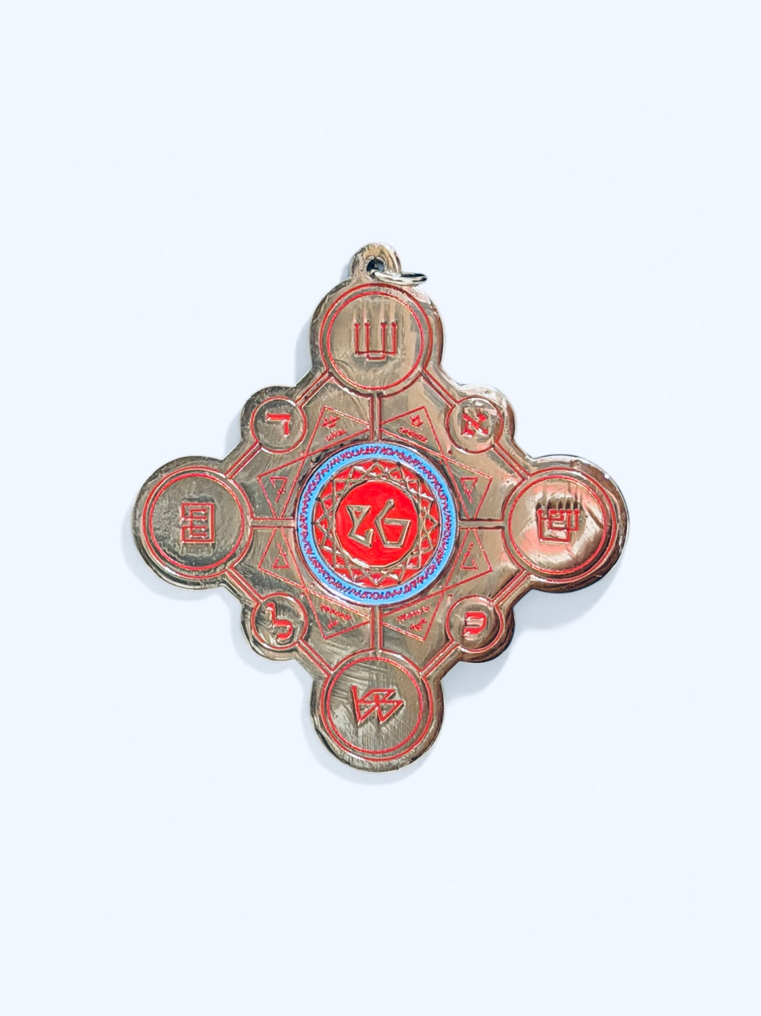 XXIII — THE KNOWING ONE
BLOOD MIRROR — SILVER &amp; RED EDITION• Talisman Mystique Kabbalistique