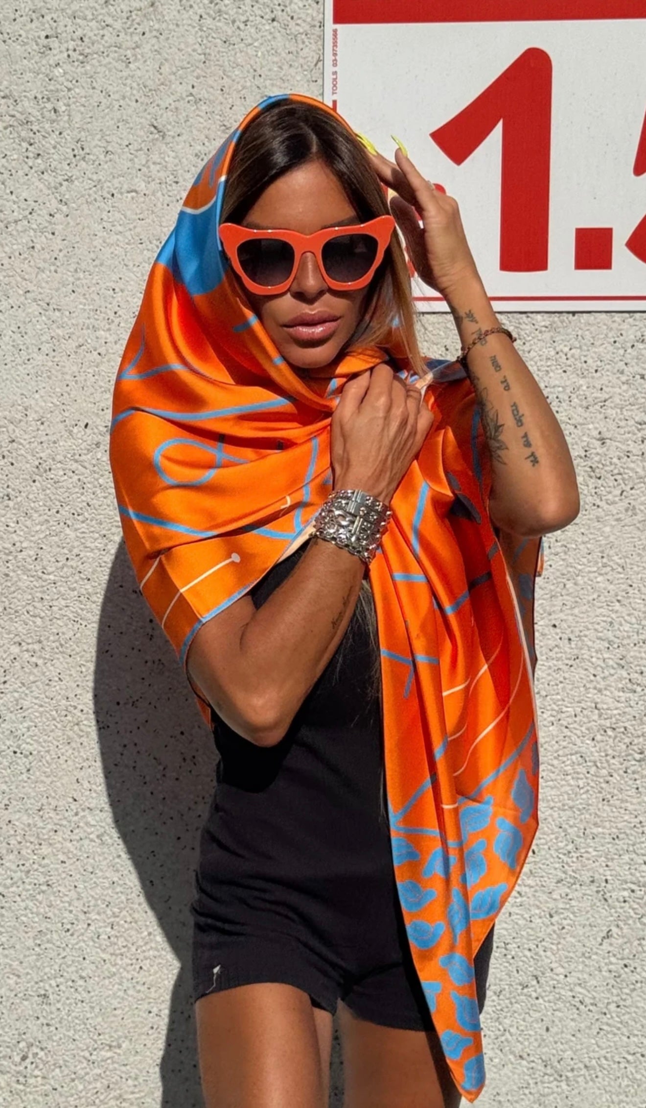 TRINITY Blue &amp; Orange - Mamy Dolly Prayer Schwal Limited Edition