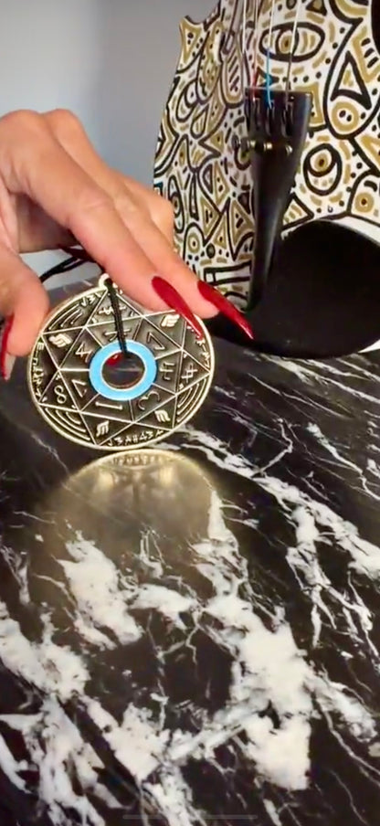 Pentacle Kabbalistique TRINITY Black &amp; Gold - Limited Edition