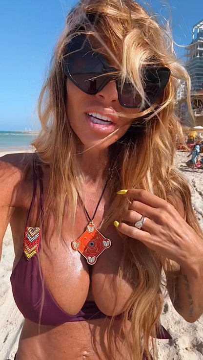 Talisman Kabbalistique AURORA Orange &amp; Gold Limited Edition