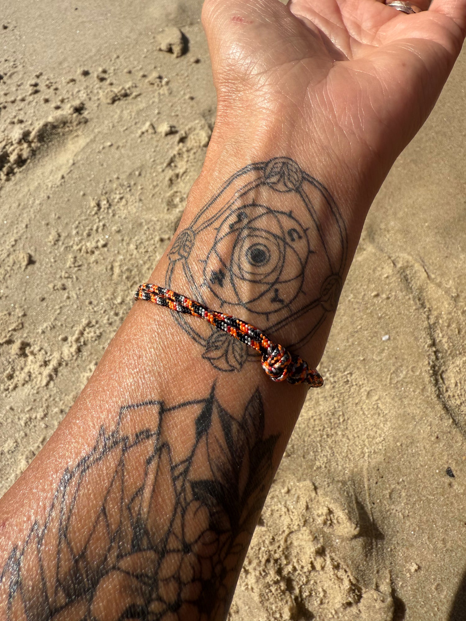 KOUMAZ Orange &amp; Blue - Bracelet Talisman Kabbalistique - Limited Edition