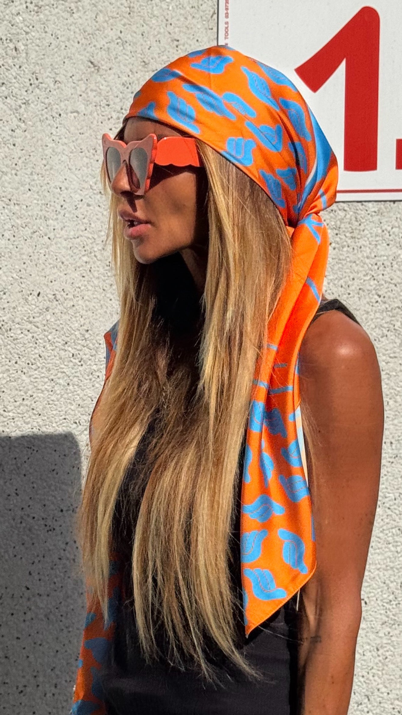 Eyewear ANGELES Orange X JESSILANN PARIS