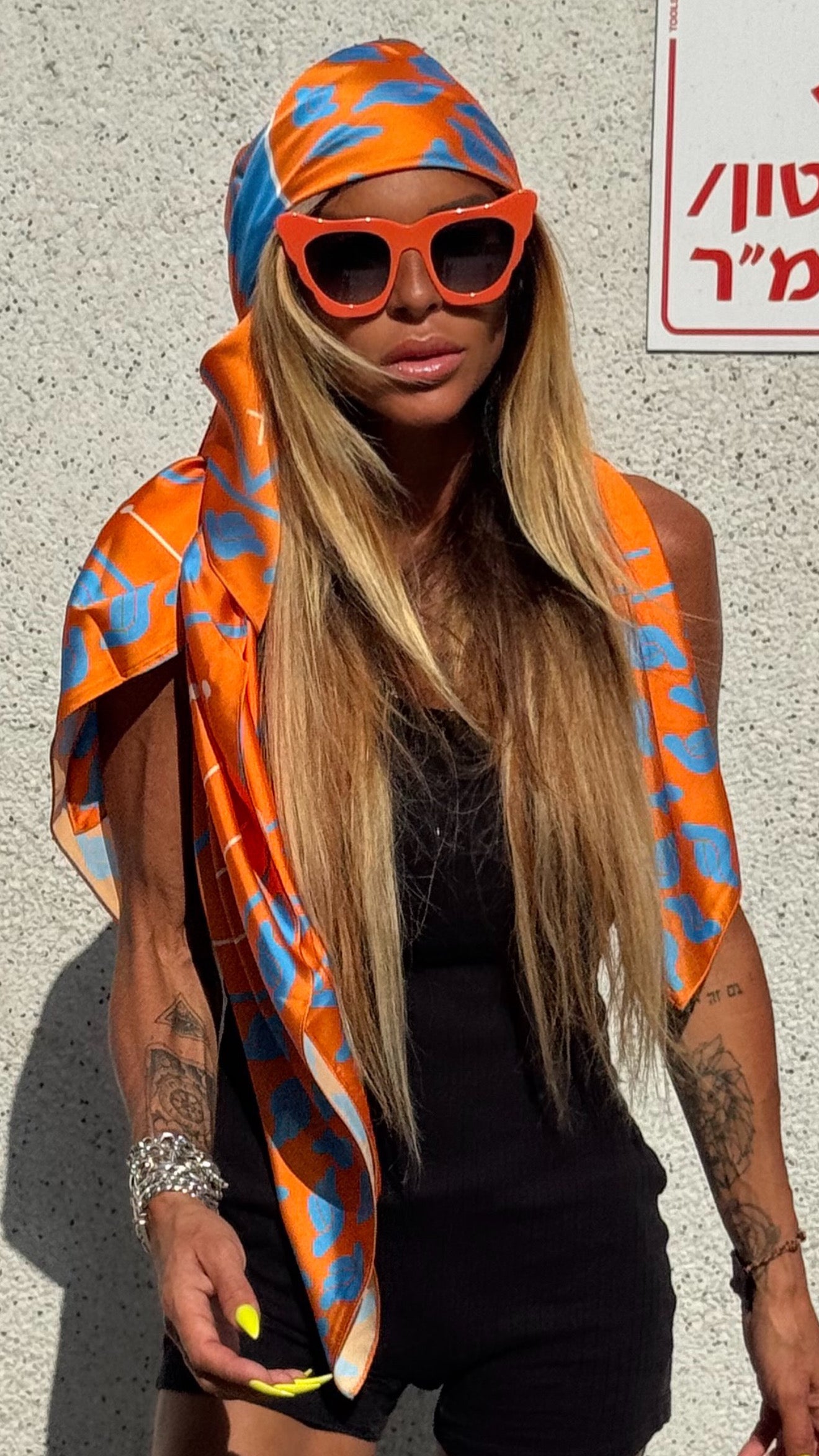 Eyewear ANGELES Orange X JESSILANN PARIS