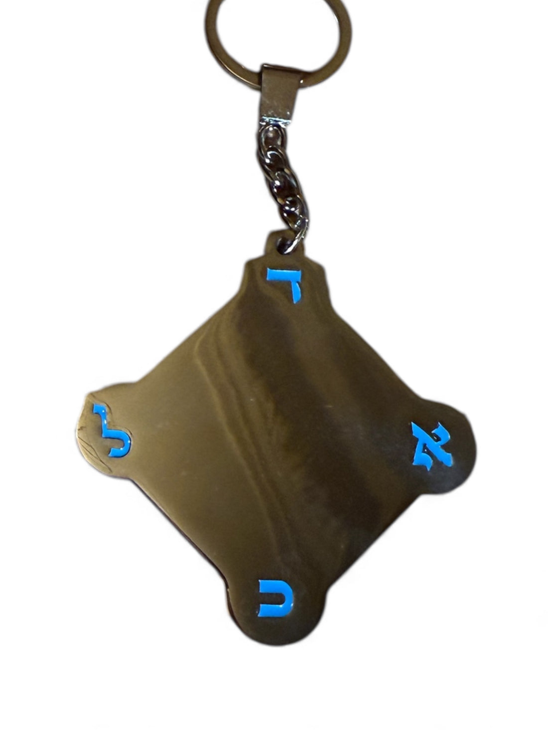 Porte-clé Talisman Kabbalistique METATRON Gray &amp; Emeraude Green - Limited Edition