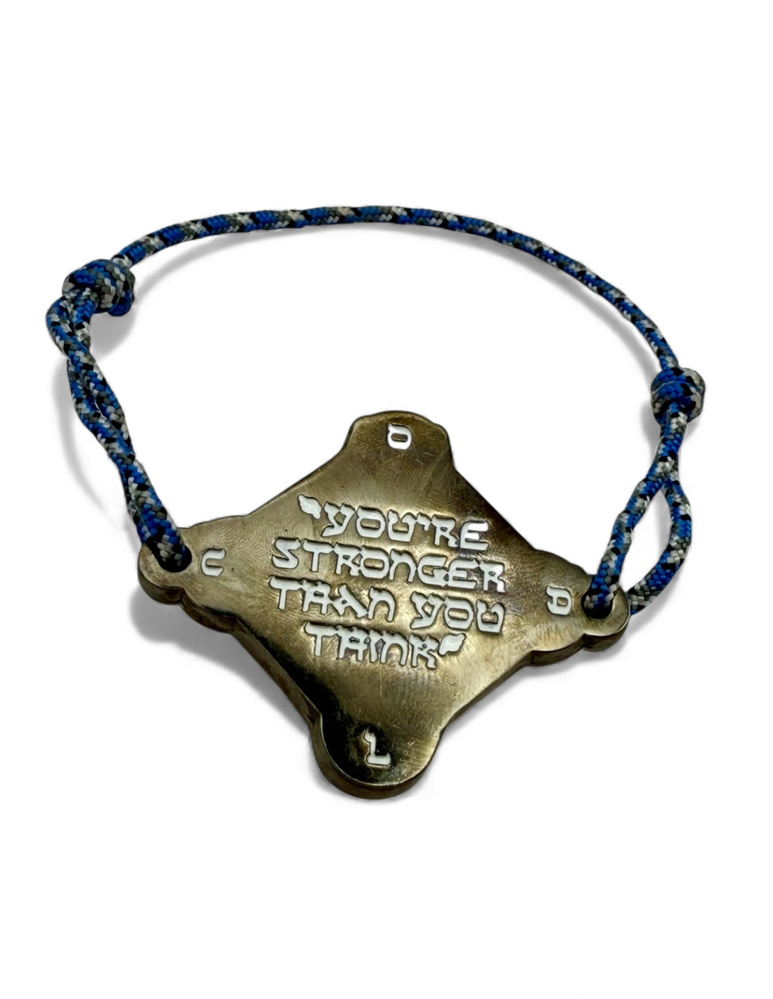 KOUMAZ Bleu Céleste  - Bracelet Talisman Kabbalistique - Limited Edition