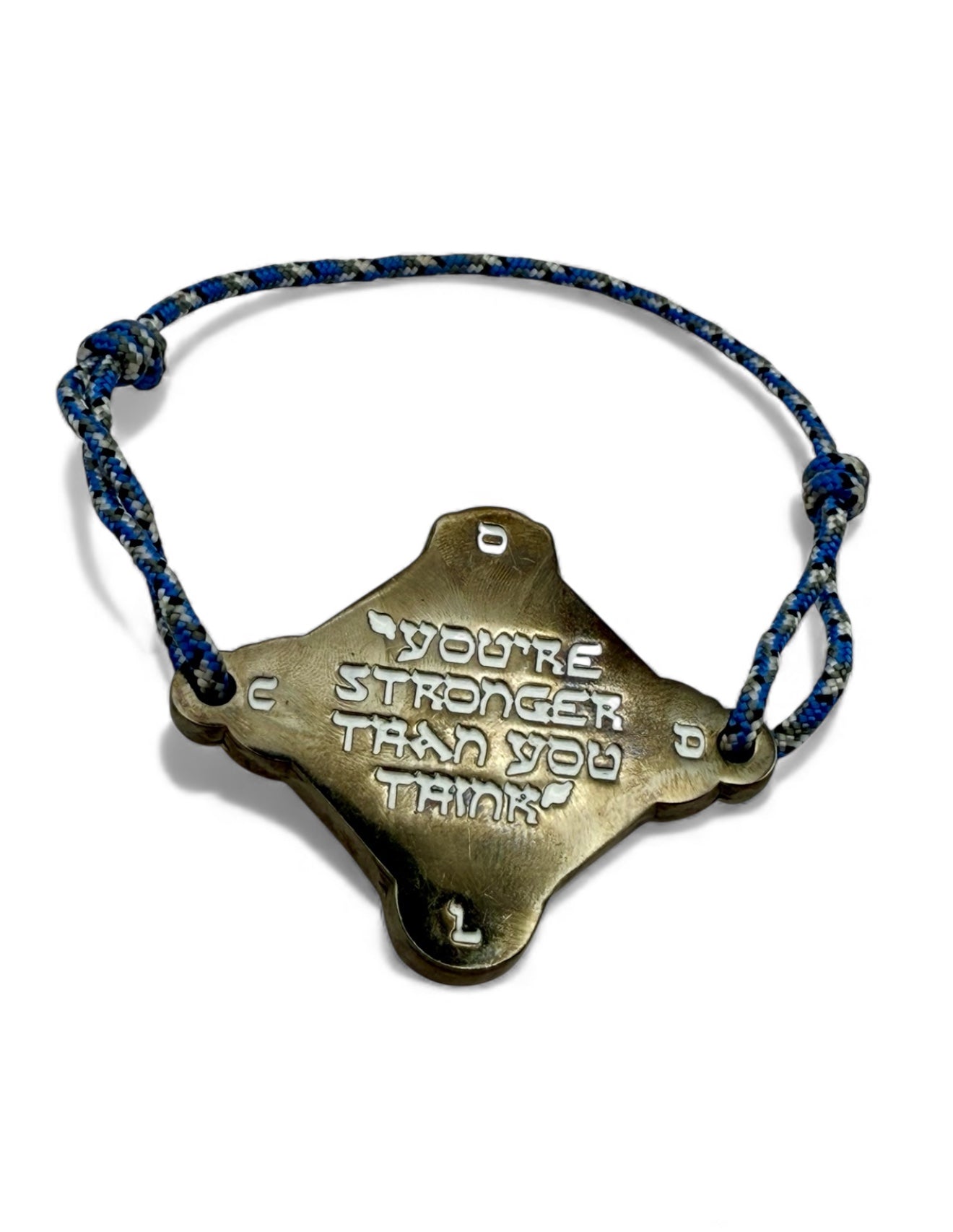 KOUMAZ Bleu Céleste  - Bracelet Talisman Kabbalistique - Limited Edition