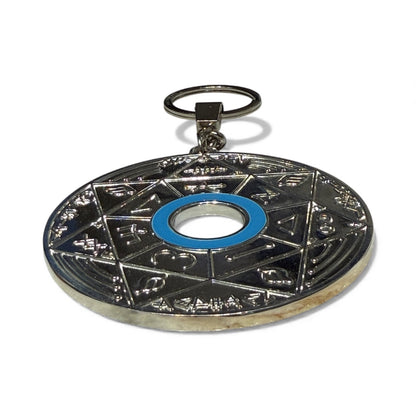 Porte-clé Pentacle Kabbalistique TRINITY Silver - Limited Edition