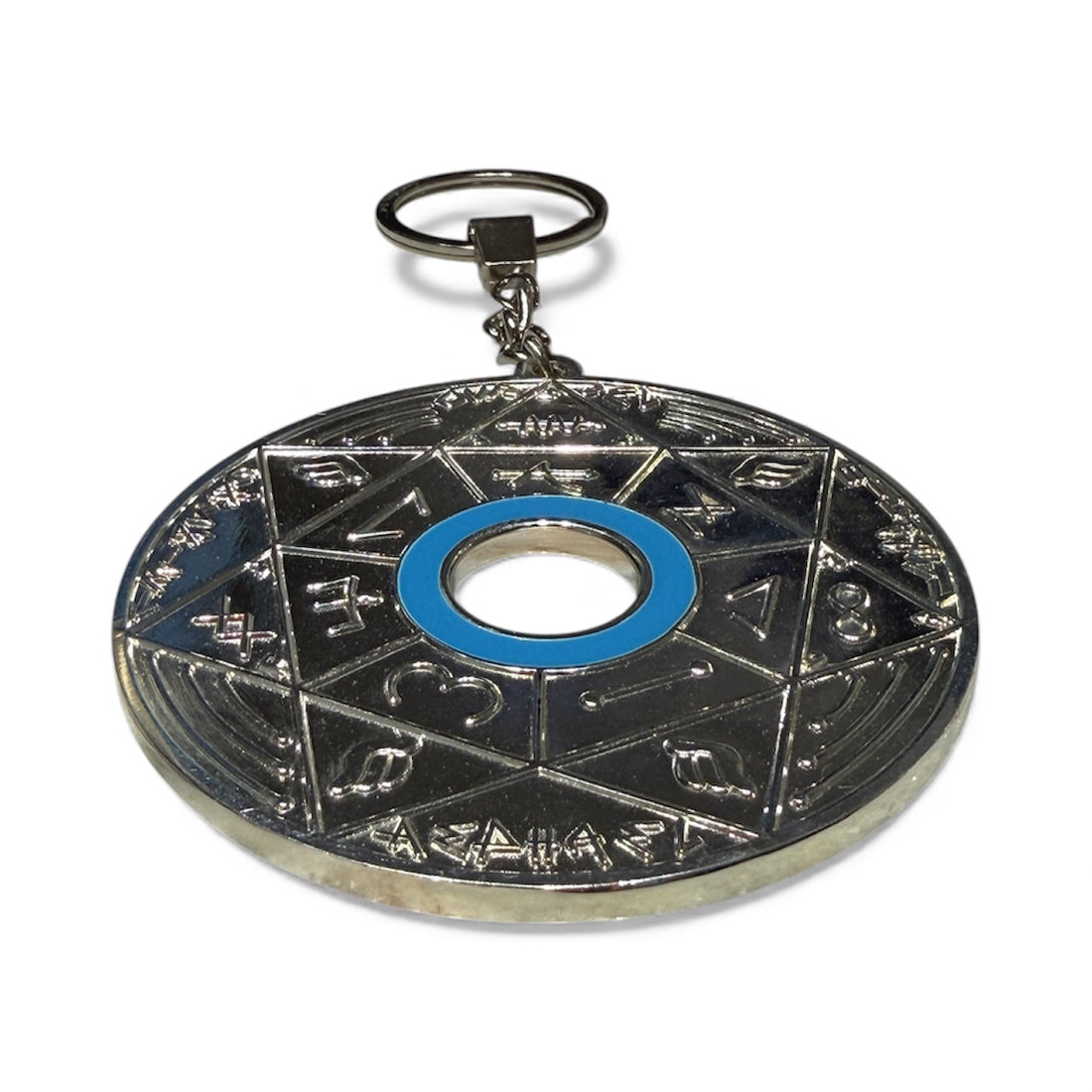 Porte-clé Pentacle Kabbalistique TRINITY Silver - Limited Edition
