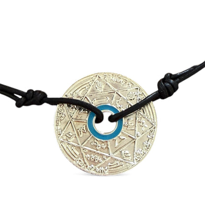 Collier Pentacle Kabbalistique TRINITY TSAMID Silver - Limited Edition