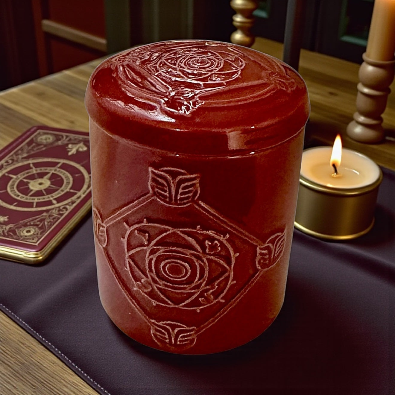 NERTAMID EARTH  Red parfumée Miel Cannelle - La Flamme Éternelle