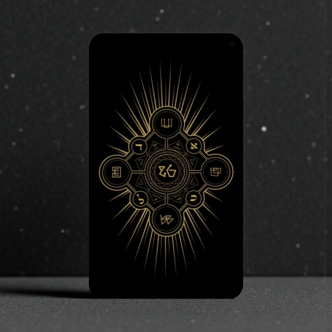 The knowing one - Tableau — 23ᵉ Arcane du Tarot de la Connaissance