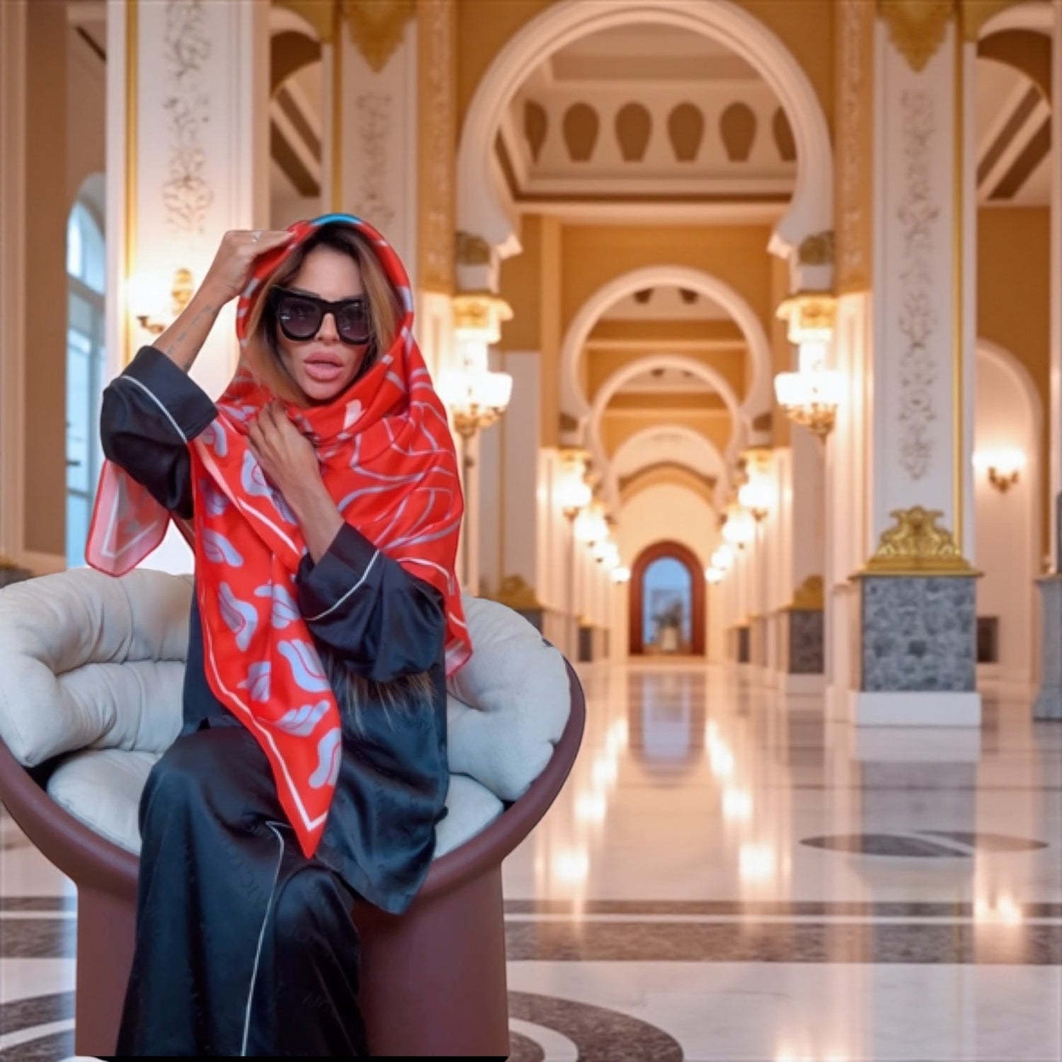 LA CONNAISSANCE Red &amp; Grey - Mamy Dolly Prayer Schwal Limited Edition