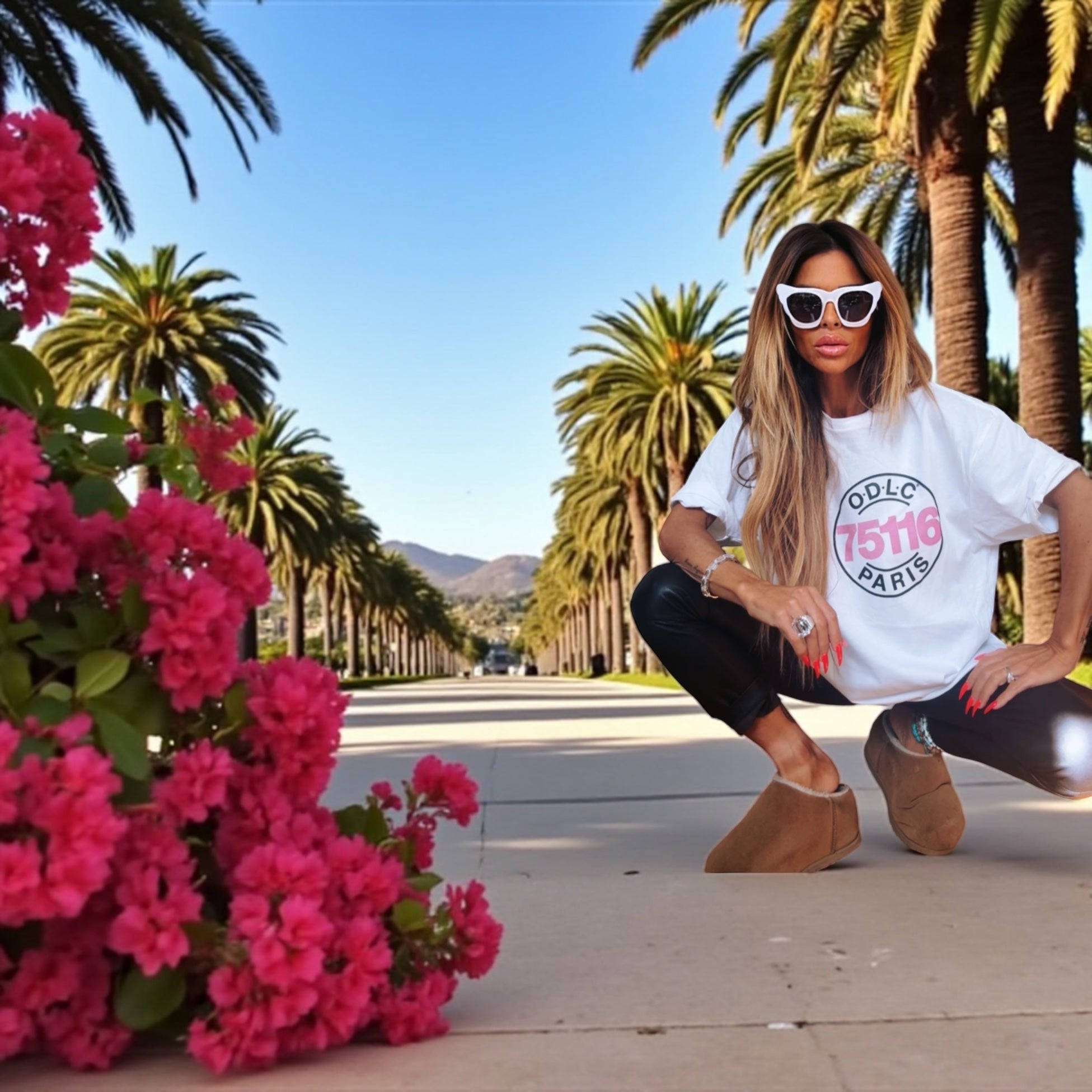 T-shirt ODLC BEVERLY White