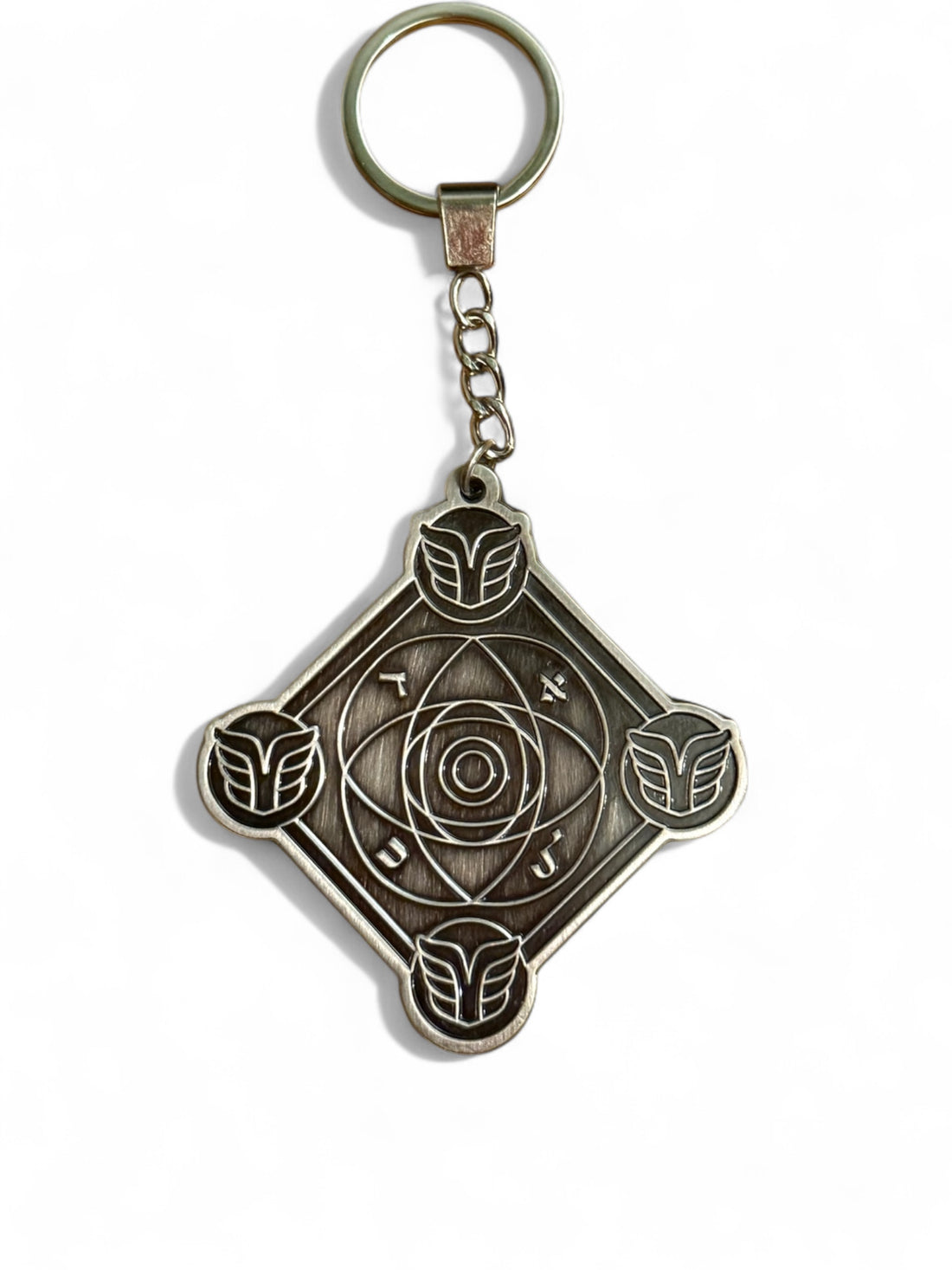 Porte-clé Talisman Kabbalistique ECLIPSE Nickel Grey Limited Edition