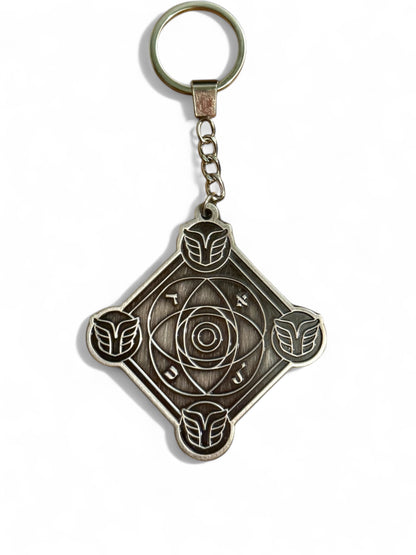 Porte-clé Talisman Kabbalistique ECLIPSE Nickel Grey Limited Edition