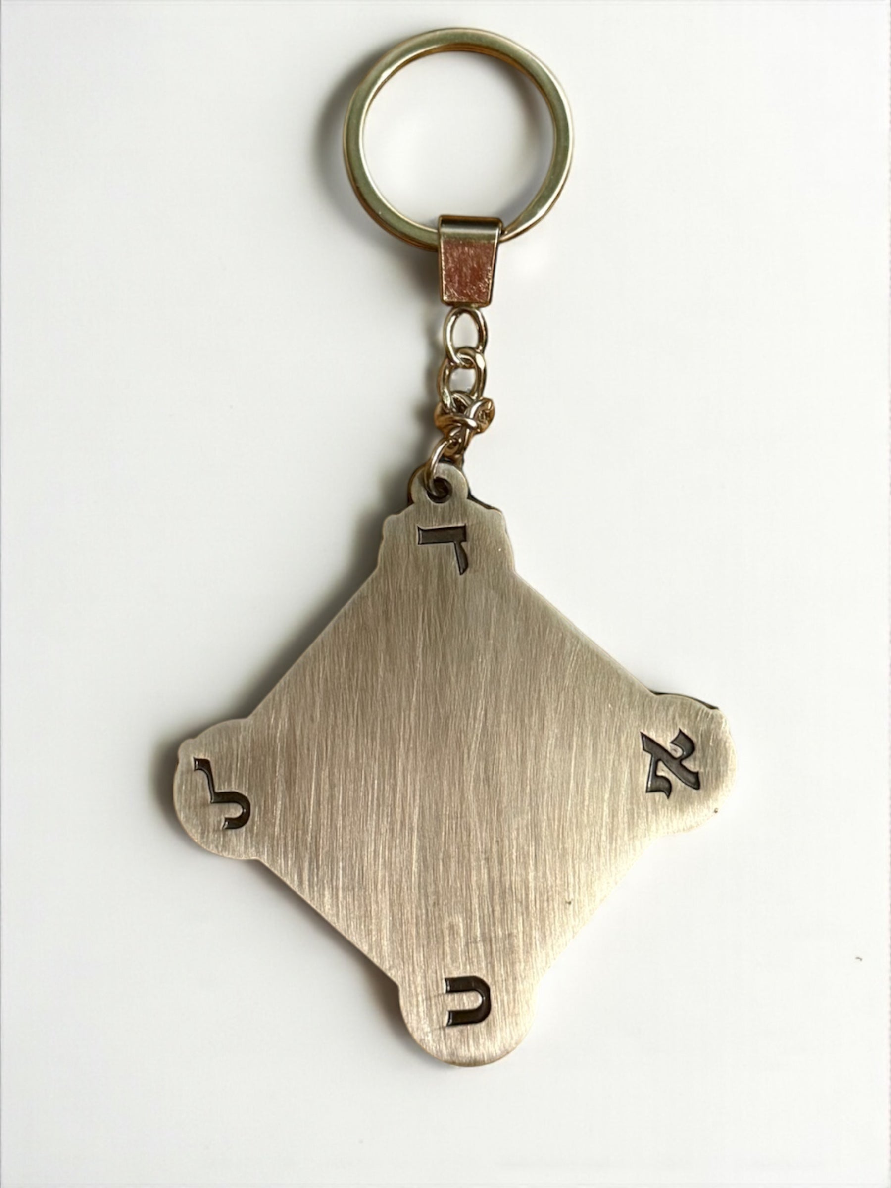 Porte-clé Talisman Kabbalistique ECLIPSE Nickel Grey Limited Edition