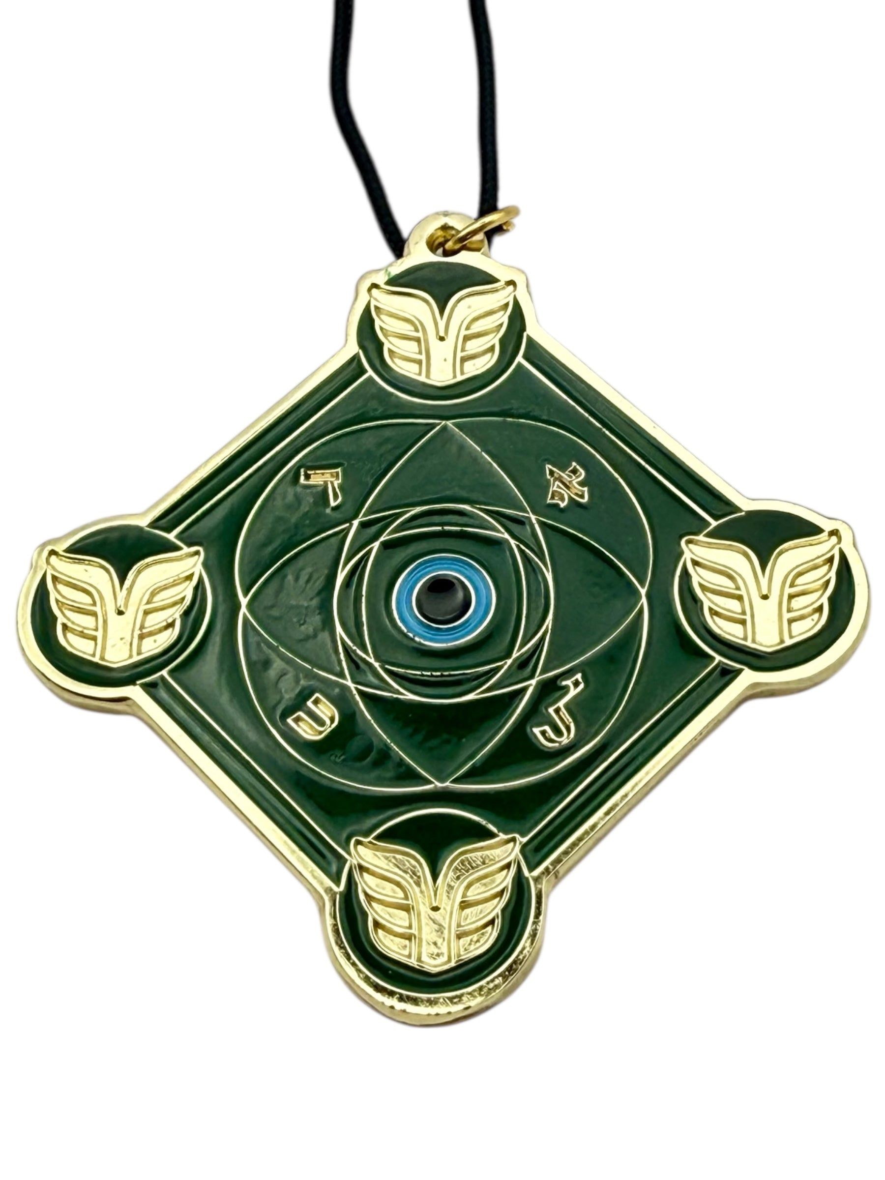 Talisman Kabbalistique REMINISCENCE Green Emeraude &amp; Gold Limited Edition