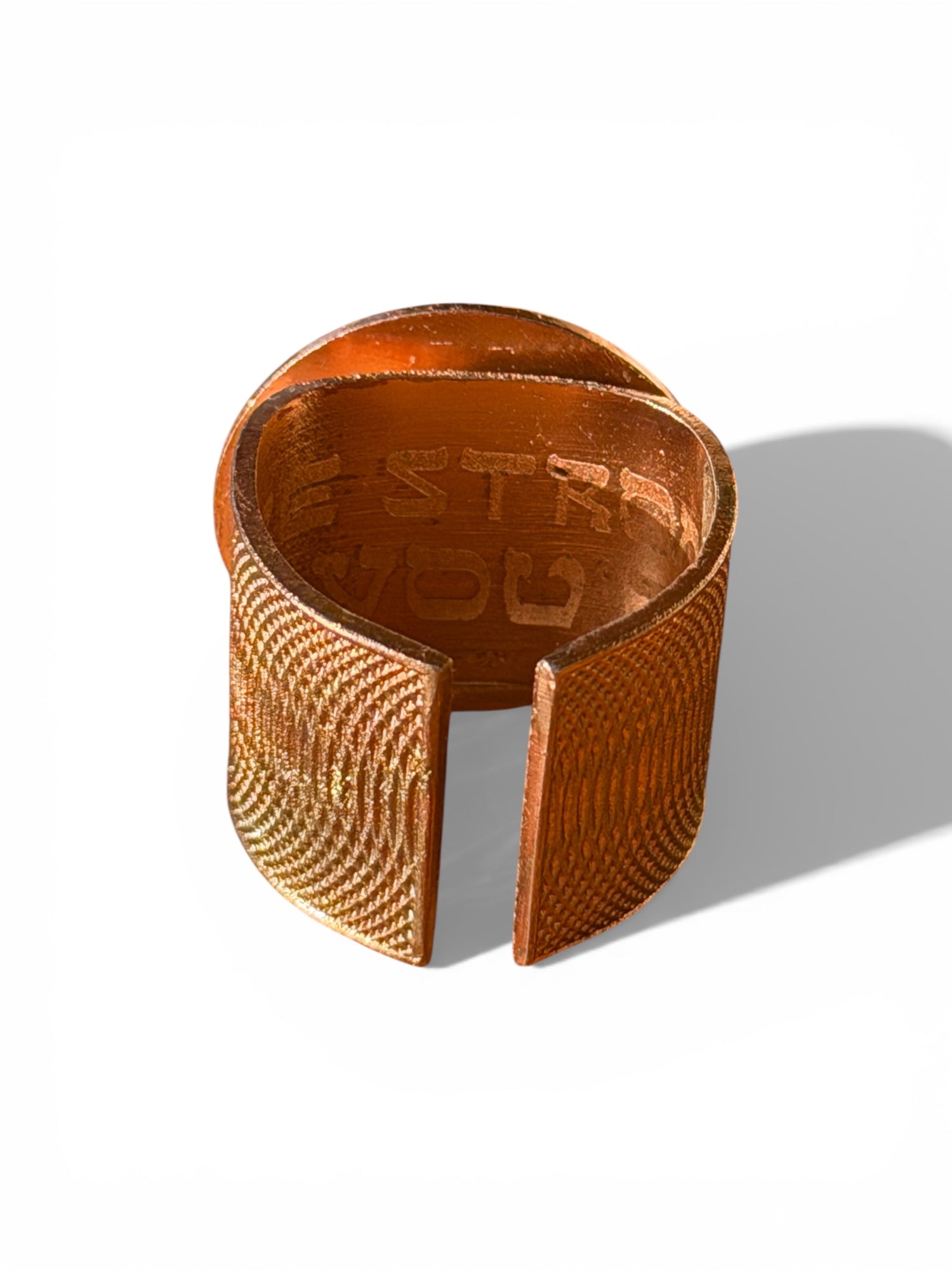 TRINITY — SCEAU SALOMONIEN ORDO TENEBRAE

Bronze — Pierre Obsidienne Noire